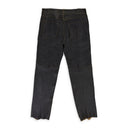 BROWN P-KOOMAN WITH LOGO BUCKLE LEATHER PANTS