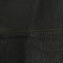 BROWN P-KOOMAN WITH LOGO BUCKLE LEATHER PANTS