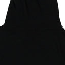 BLACK MESH LONG SLEEVE HOODIE