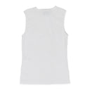 WHITE BLANC OPTIQUE PATCHWORK EMBROIDERED JERSEY