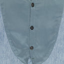 BLUE LINEN BUTTON-DOWN SHIRT