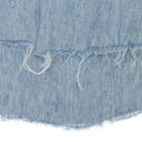 BLUE LINEN BUTTON-DOWN SHIRT