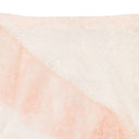 PINK/WHITE FLORAL TULLE ASYMMETRICAL FLARED SKIRT