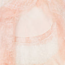 PINK/WHITE FLORAL TULLE ASYMMETRICAL FLARED SKIRT