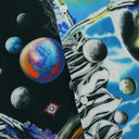 BLUE BOXY HAWAIIAN BUTTON-DOWN SHIRT