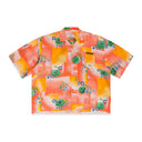 PINK BOXY HAWAIIAN BUTTON-DOWN SHIRT