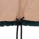 BEIGE/GREEN EMILIO PACKABLE WINDBREAKER
