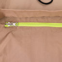 BEIGE/GREEN EMILIO PACKABLE WINDBREAKER