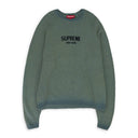 GREEN LOGO SWEATER
