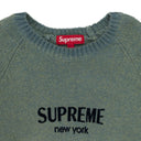 GREEN LOGO SWEATER