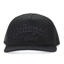 BLACK FOREVER TRUCKER HAT