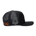BLACK FOREVER TRUCKER HAT