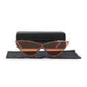 GOLD/ORANGE THE FUGITIVE SUNGLASSES