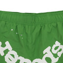 GREEN OG WEB DOUBLE LAYER SHORTS