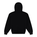 BLACK OG WEB V2 RHINESTONE ZIP UP HOODIE
