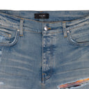 CLAY INDIGO PLAID THRASHER JEANS