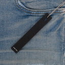 CLAY INDIGO PLAID THRASHER JEANS