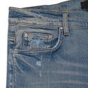 CLAY INDIGO PLAID THRASHER JEANS