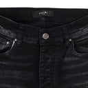 AGED BLACK MA DRIP JEANS