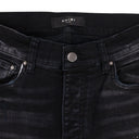 AGED BLACK MA DRIP JEANS