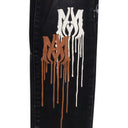 AGED BLACK MA DRIP JEANS