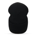 BLACK GOLD RHINESTONE WEB BEANIE