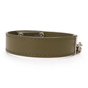 MILITARY GREEN PEBBELED JAX BRACELET