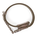 MILITARY GREEN PEBBELED JAX BRACELET