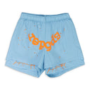LIGHT BLUE OG WEB DOUBLE LAYER SHORTS