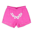 PINK OG WEB DOUBLE LAYER SHORTS