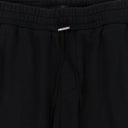 BLACK/ORANGE BANDANA SWEATPANTS