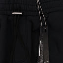 BLACK/ORANGE BANDANA SWEATPANTS