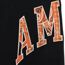 BLACK/ORANGE BANDANA SWEATPANTS