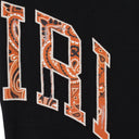 BLACK/ORANGE BANDANA SWEATPANTS