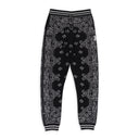 BLACK/GREY BANDANA B-BALL SWEATPANTS