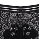 BLACK/GREY BANDANA B-BALL SWEATPANTS