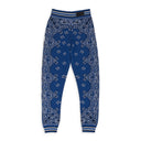 BLUE/BLACK BANDANA B-BALL SWEATPANTS