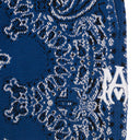 BLUE/BLACK BANDANA B-BALL SWEATPANTS