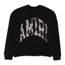 BLACK COLLEGIATE LOGO SWEATSHIRT