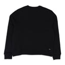 BLACK COLLEGIATE LOGO SWEATSHIRT