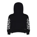 BLACK BONES HOODIE