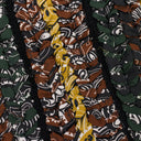 BLACK BRAIDED BANDANA BUTTON-UP SHIRTS