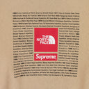 TAN NORTH FACE CREWNECK SWEATSHIRT