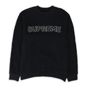 BLACK TOWEL CREWNECK SWEATSHIRT
