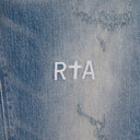 BLUE LIGHT WASH DISTRESSED SKINNY JEANS