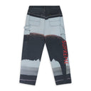 BLACK DAMIEN HIRST PAINTER PANTS