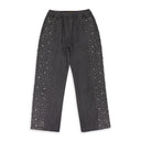 GREY CASHEW BLOSSOM PEARL SWEATPANTS