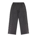 GREY CASHEW BLOSSOM PEARL SWEATPANTS