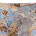 MULTICOLOR POZZOARTISTIC JACQUARD CARGO PANTS