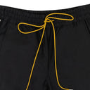 BLACK/WHITE COLLEGIATE TRACK PANTS